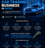 Car Trading Business Investment Opportunity in Qatar by Pluvio Corporation Business Services
