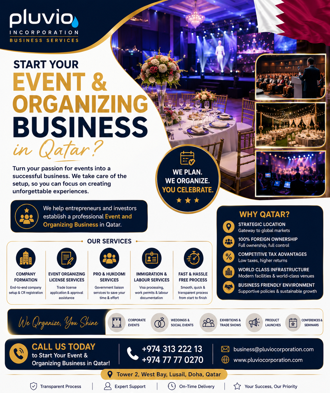 π Start Your Event & Organizing Business in Qatar πΆπ¦