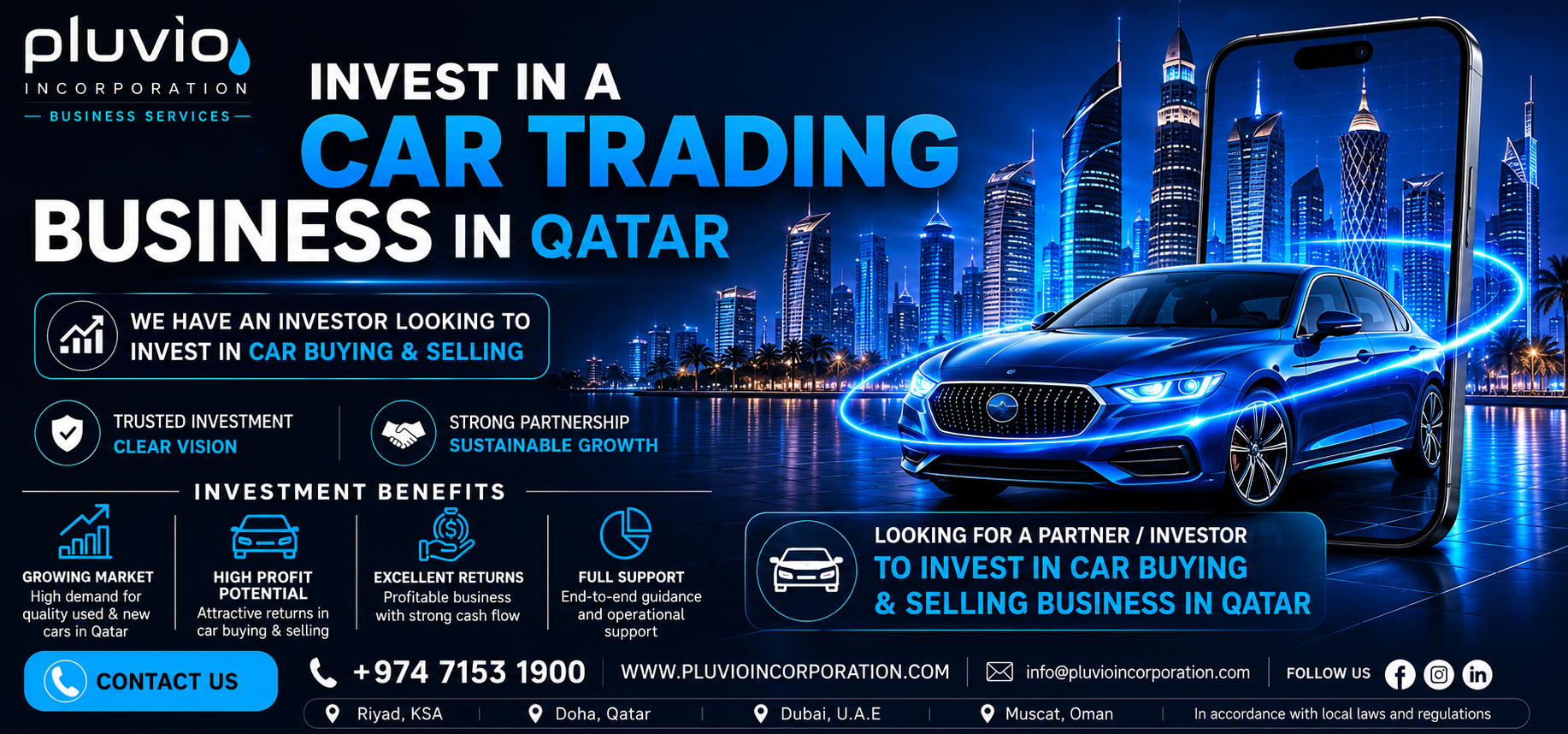 The automotive market in Qatar continues to offer strong growth opportunities for investors and entrepreneurs.